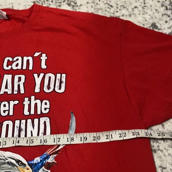 VTG Fruit of the loom freedom Tee size 2XL red - Picture 4 of 5